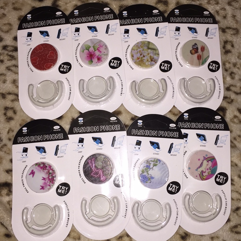 Pop Socket and Car Mount Combo Accessory Pack